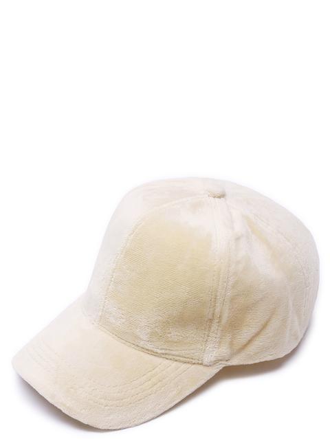 Gorra Casual De Terciopelo - Beis