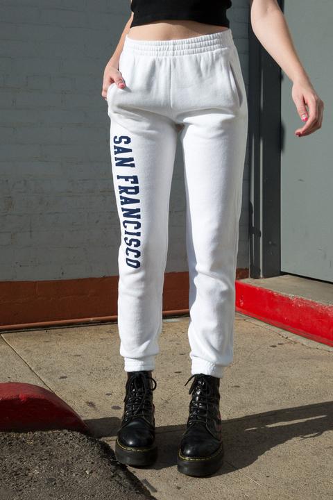 blue brandy melville sweatpants