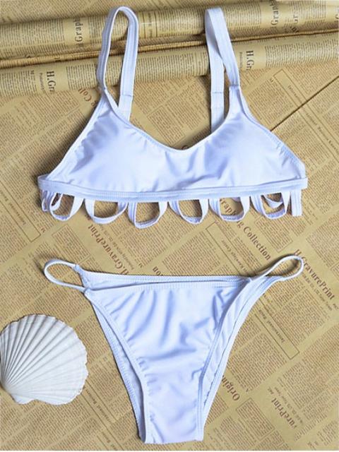 Cami Blanco Hueco Set Bikini