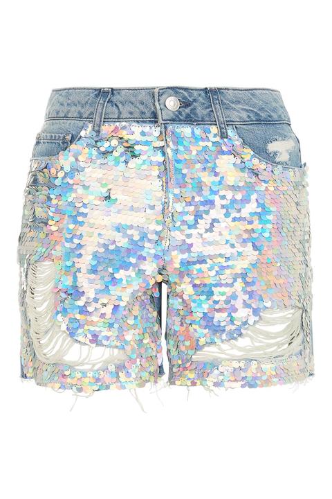 topshop sequin shorts