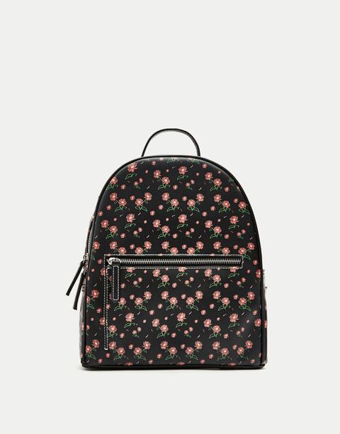 Mochila Print Flores.