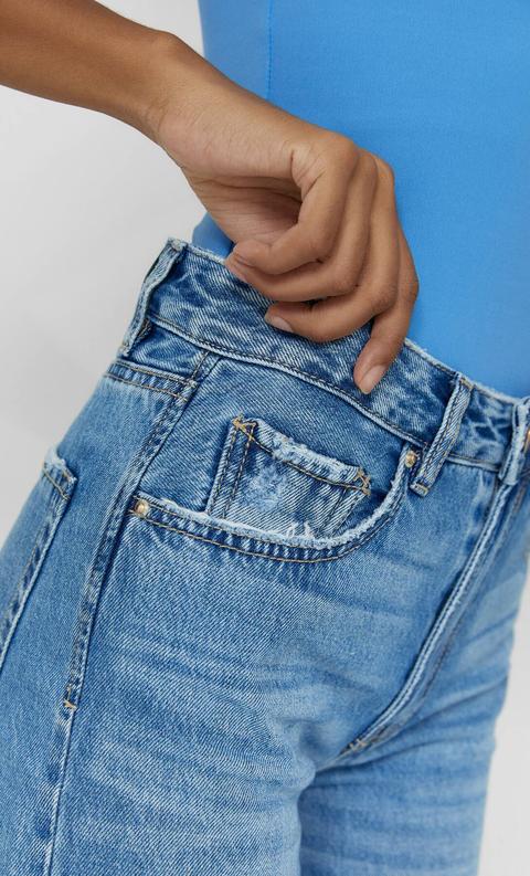 Jeans Wide Leg Low Waist