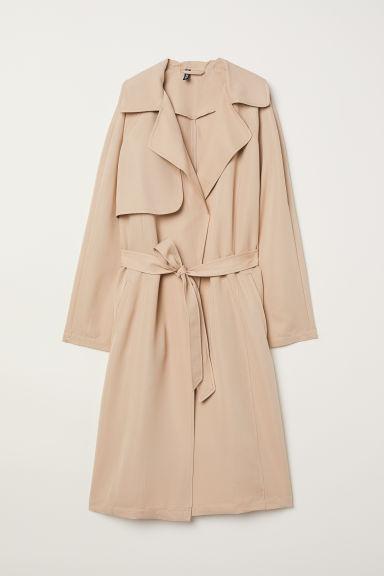 H & M - Trench Leggero - Beige