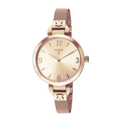 Reloj Bohème De Acero Ip Rosado