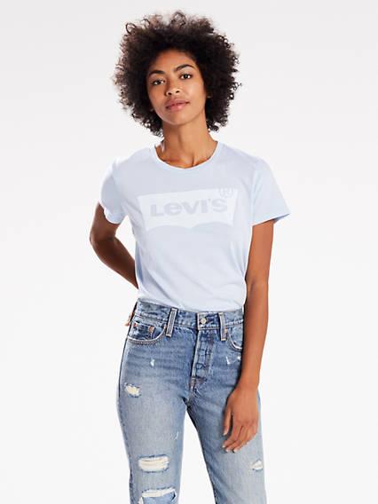 Levi's Logo Perfect Tee Shirt T-shirt - Women's M from Levi's on 21 Buttons