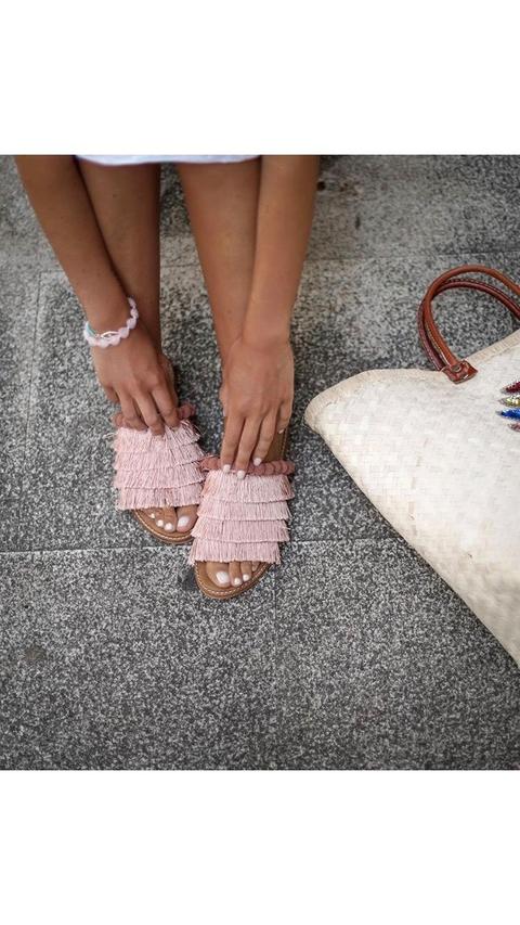 Sandalia Boho Rosa