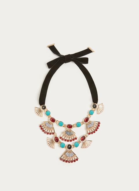 Collar Abanicos
