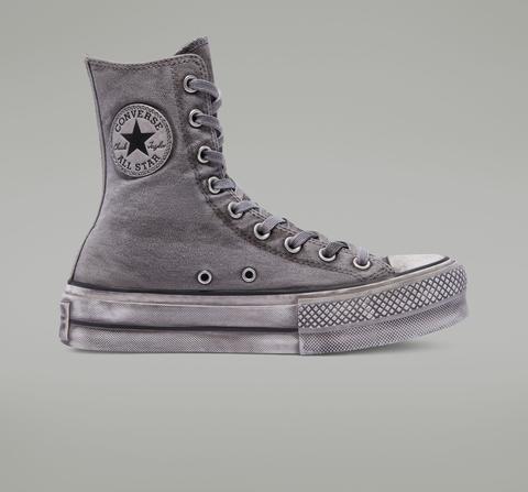 Converse Smoked Canvas Extra High Platform Chuck Taylor All Star