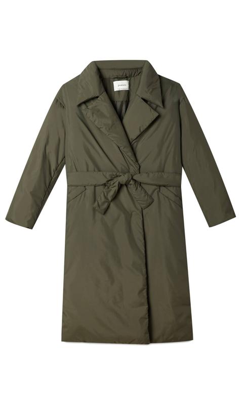 Puffer Trench Coat