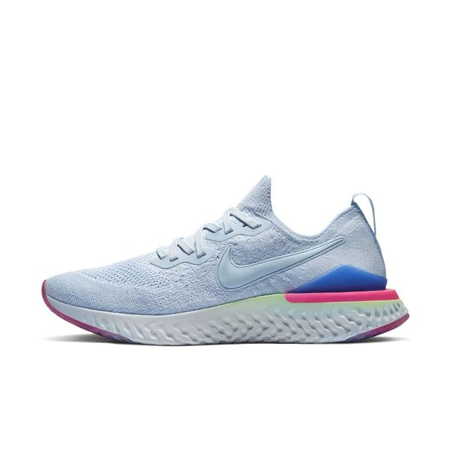 nike epic react flyknit 2 azul