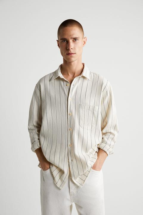 Camisa Estructura Rayas