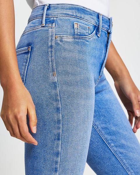 Blue Molly Mid Rise Skinny Jeans