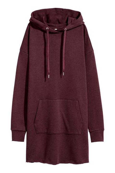 Vestido Sudadera Con Capucha