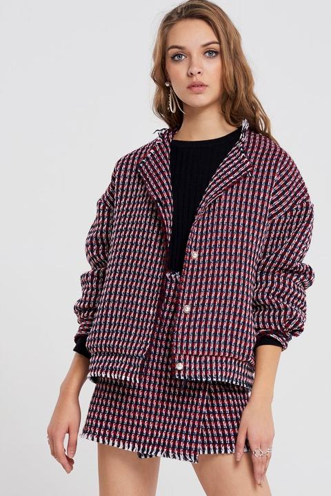 Helen Oversized Tweed Jacket