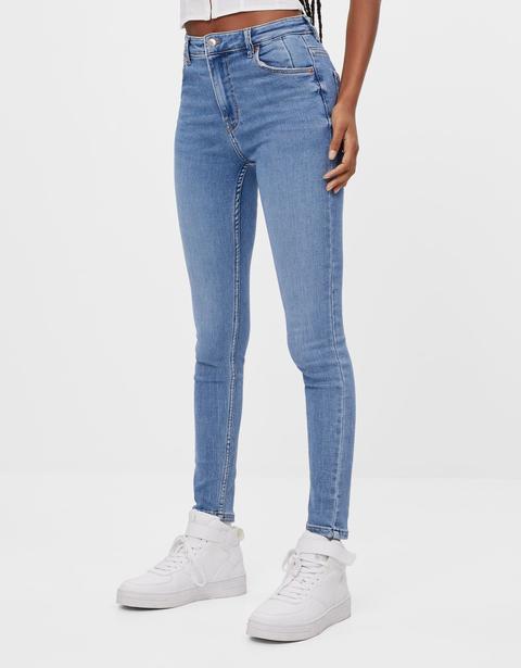 Jean Coupe Skinny Taille Haute