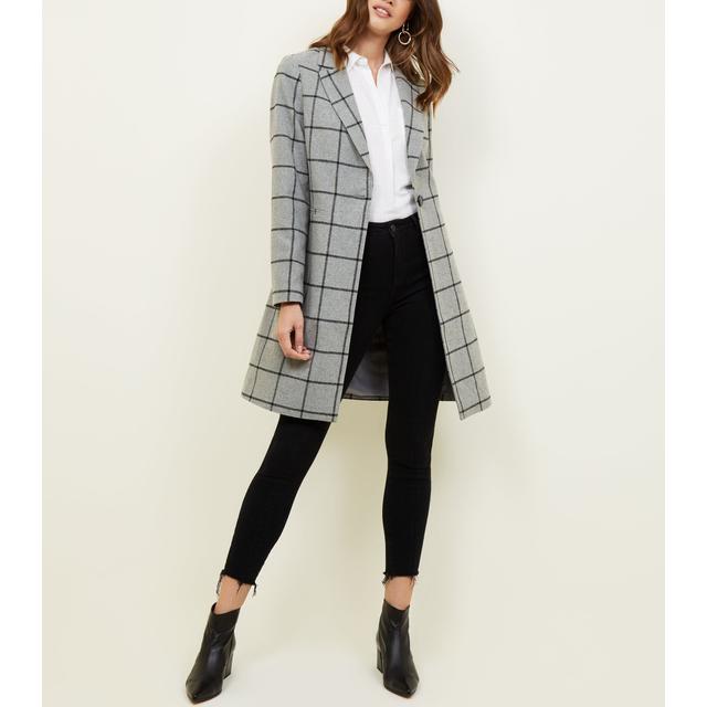 grid check coat