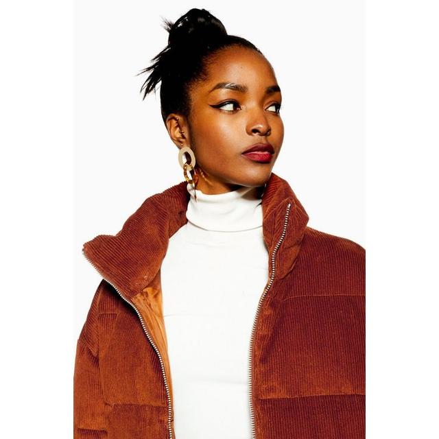 Topshop cord deals puffer jacket