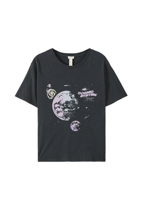 Camiseta Ilustración Planetas