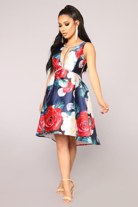 Fashion nova 2025 floral dress