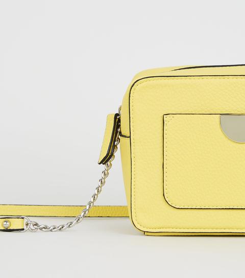 pale yellow purse