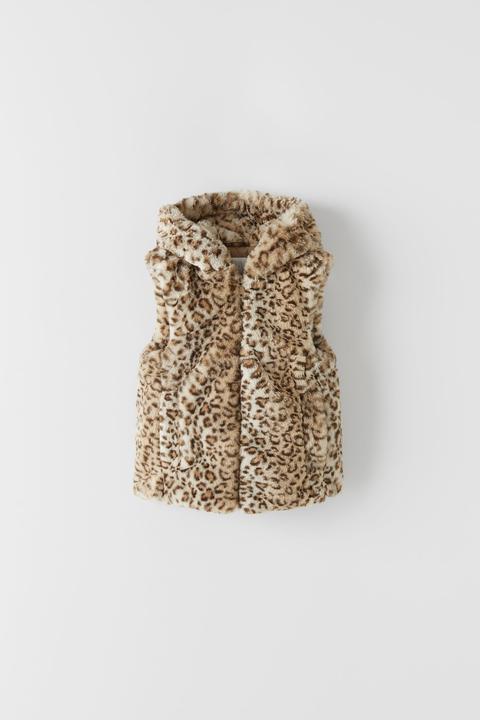 Faux Fur Waistcoat