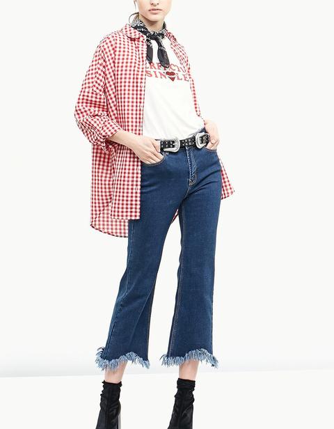 Camisa Oversize Vichy