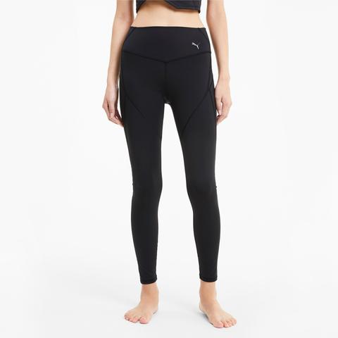 Legging De Sport Studio Porcelain Full Length Femme, Noir, Taille Xl, Vêtements