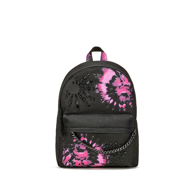 victoria secret pink tie dye backpack