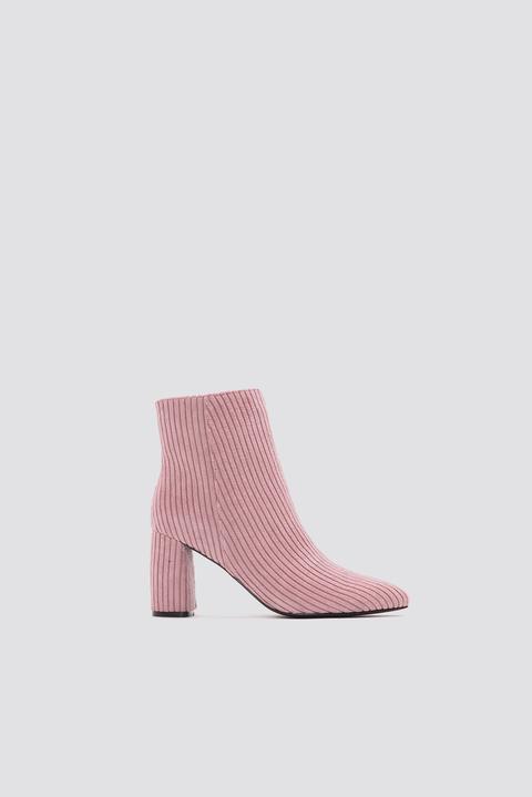 Mid Heel Manchester Boot Rosa