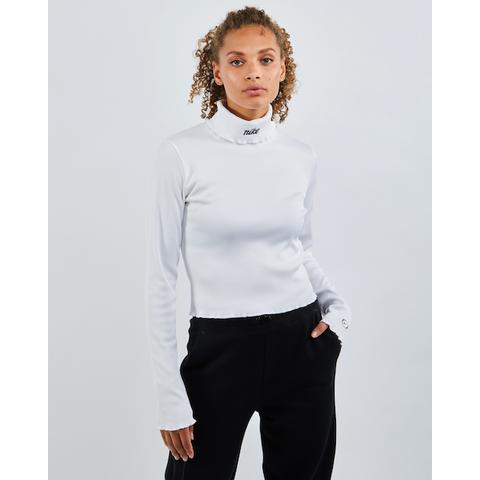 Nike Femme Long Sleeve Rib - Femme T-shirts