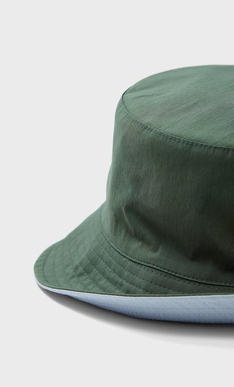 Stradivarius Bonnet Réversible Femme Bleu 103