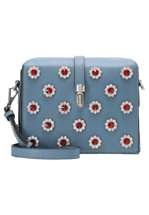 Topshop Bertie Boxy Bandolera Blue