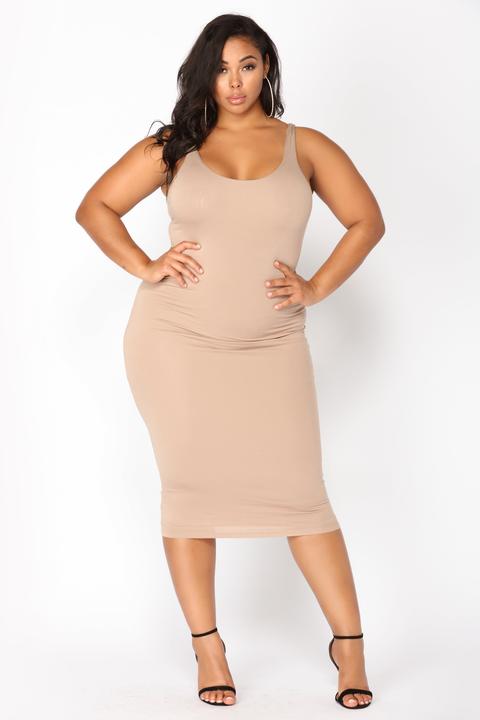Your Needs Met Dress Mocha from Fashion Nova on 21 Buttons