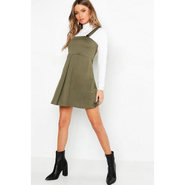 pinafore dress green