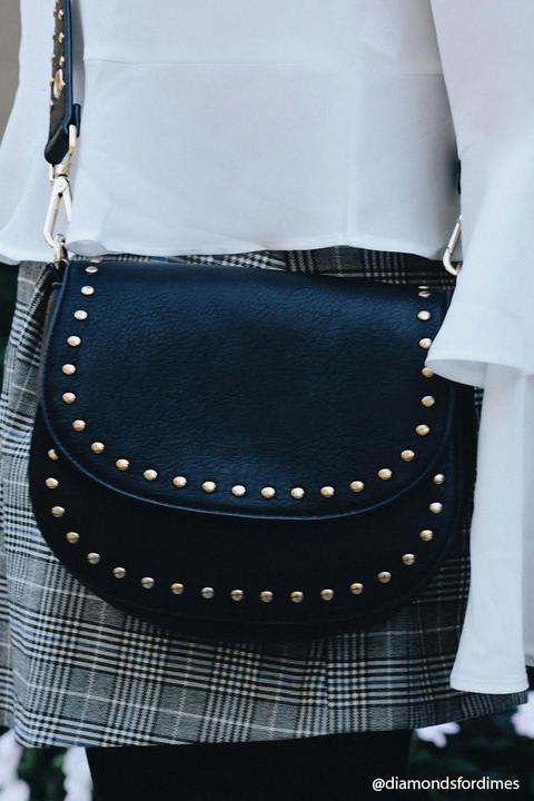 Studded Crossbody Bag