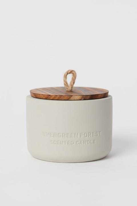 Vela Aromática En Recipiente - Beis