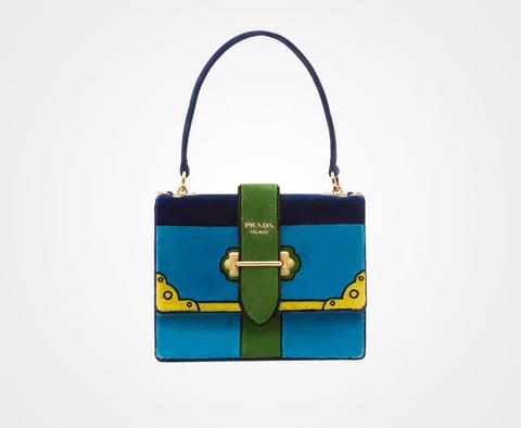 Borsa A Mano Prada Velvet