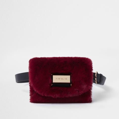 fur bum bag