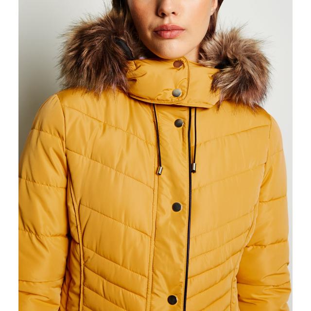 mustard jacket new look