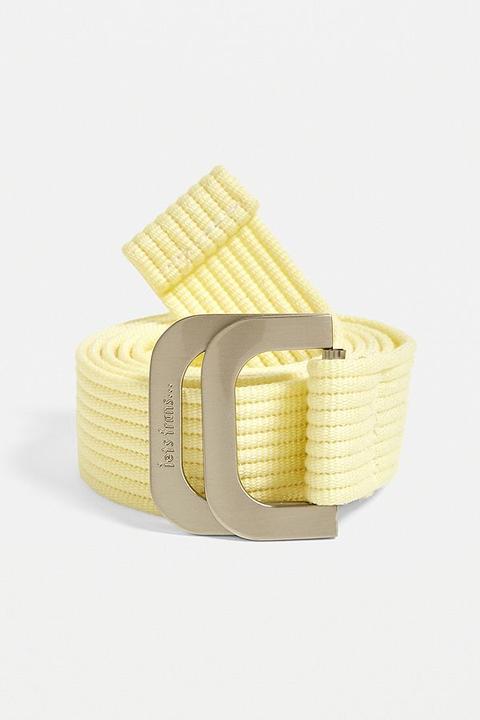 Iets frans deals belt yellow