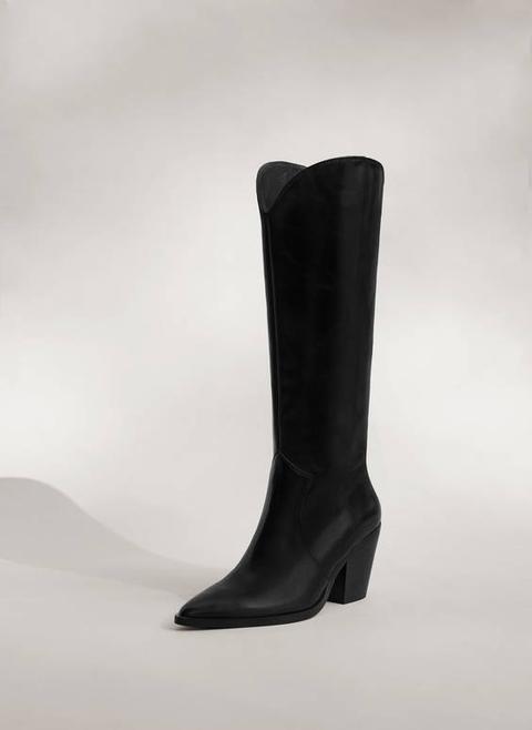 Leather Cowboy Boots