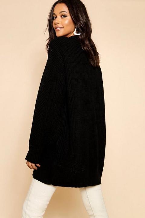 oversized balloon sleeve cardigan