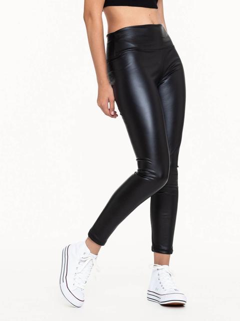 Legging Efecto Cuero