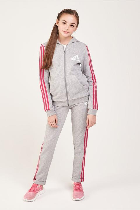 Girls Adidas 3 Stripe Tracksuit from 