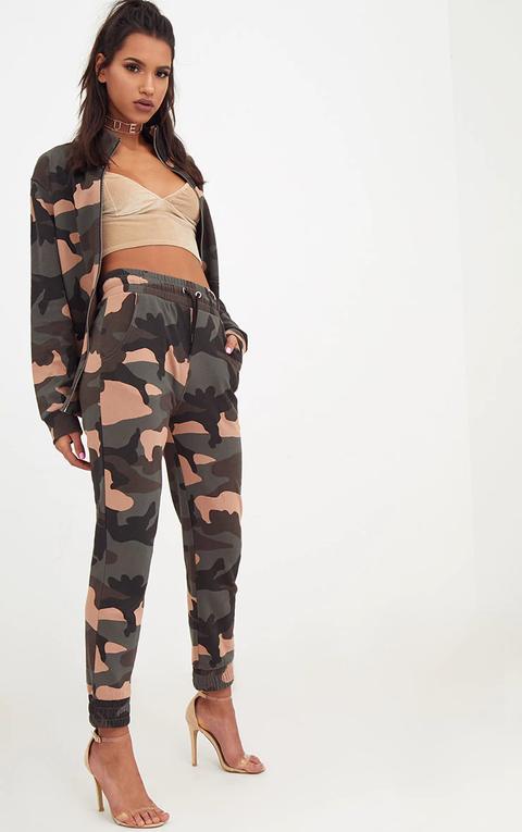 green camo tracksuit