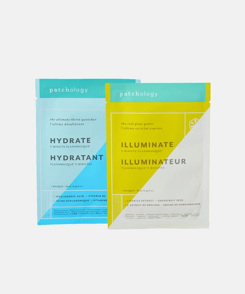 Flashmasque: Illuminate & Hydrate