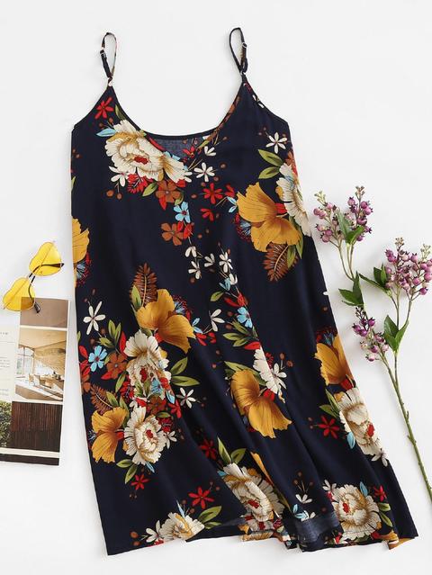 Floral Print Cami Dress