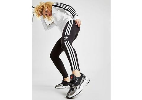 Adidas Originals 3-stripes Trefoil Leggings - Black - Womens
