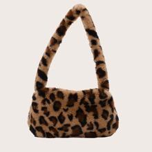 Bolso Bandolero De Leopardo