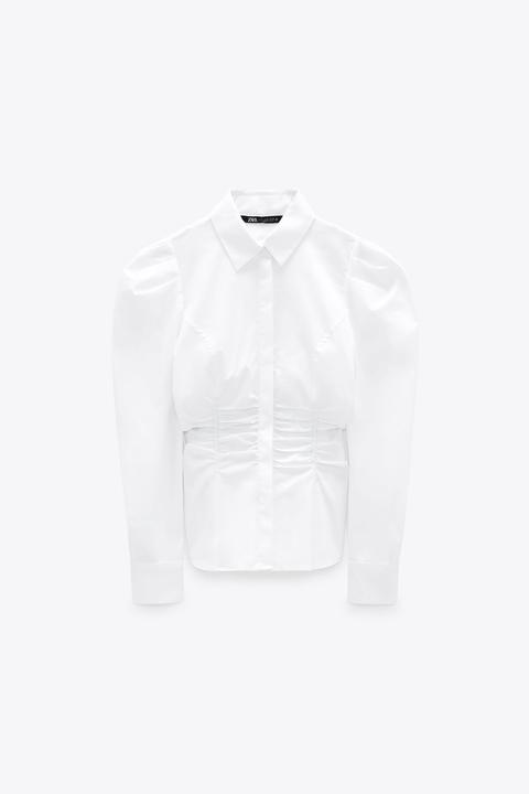 Fitted Poplin Shirt